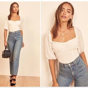 Reformation Cantaloupe Top